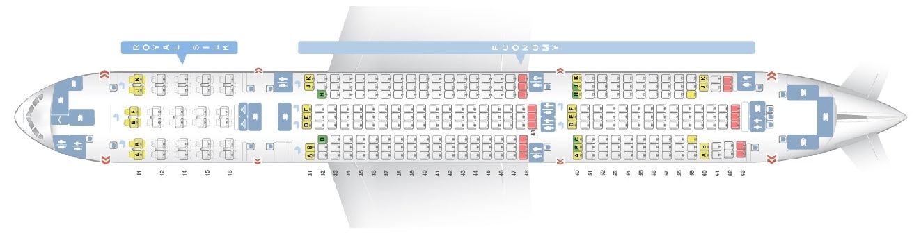 Thai Airways Fleet Boeing 777-200/ER Details and Pictures.