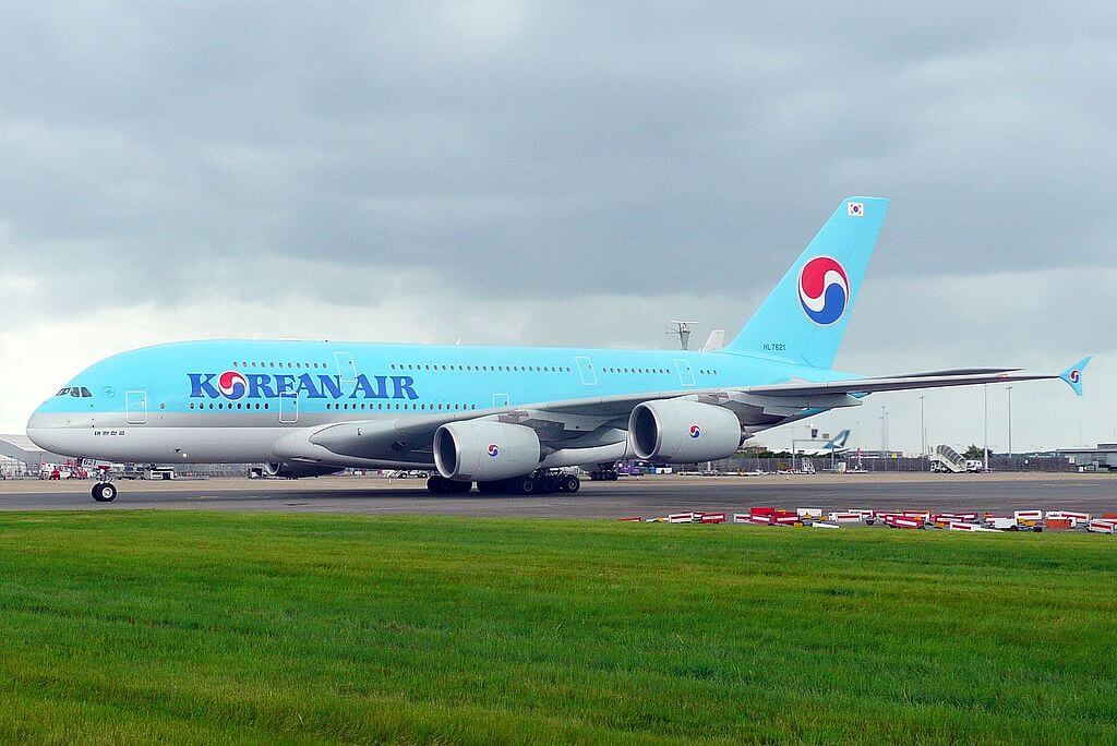 Korean Air Fleet Airbus A380-800 Details and Pictures