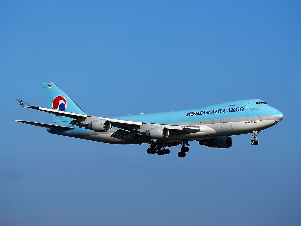 Boeing 747 4B5FER HL7601 Korean Air Cargo at Amsterdam Airport Schiphol