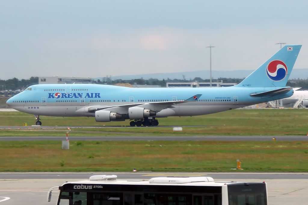 Korean Air Fleet Boeing 747-400 Details and Pictures