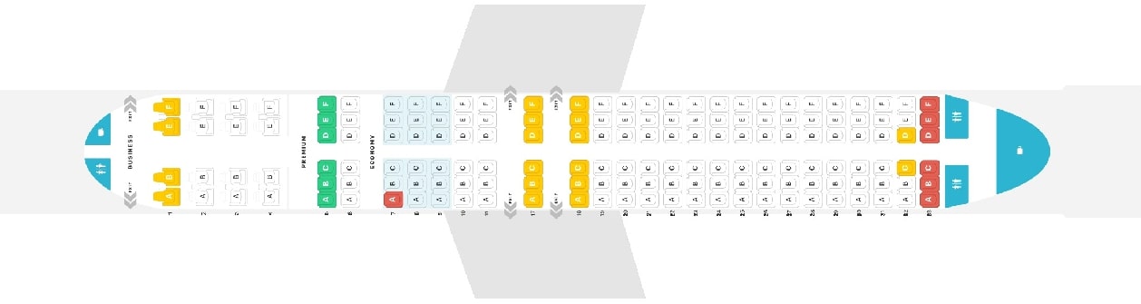 Copa Boeing 737 800 Seating