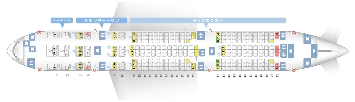 Korean Air Fleet Boeing 777-200ER Details and Pictures