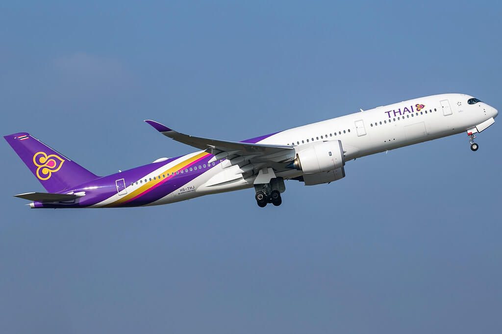 THAI Airways Airbus A350 941 HS THJ Pho Sai โพธิ์ไทร