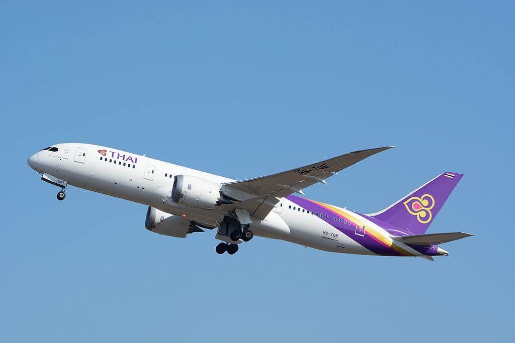 THAI Airways Boeing 787 8 Dreamliner HS TQB Chaturaphak Phiman จตุรพักตรพิมาน at Narita International Airport