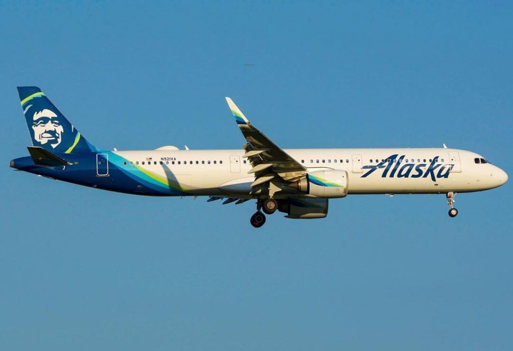 Alaska Airlines Airbus A321 253Neo N921VA