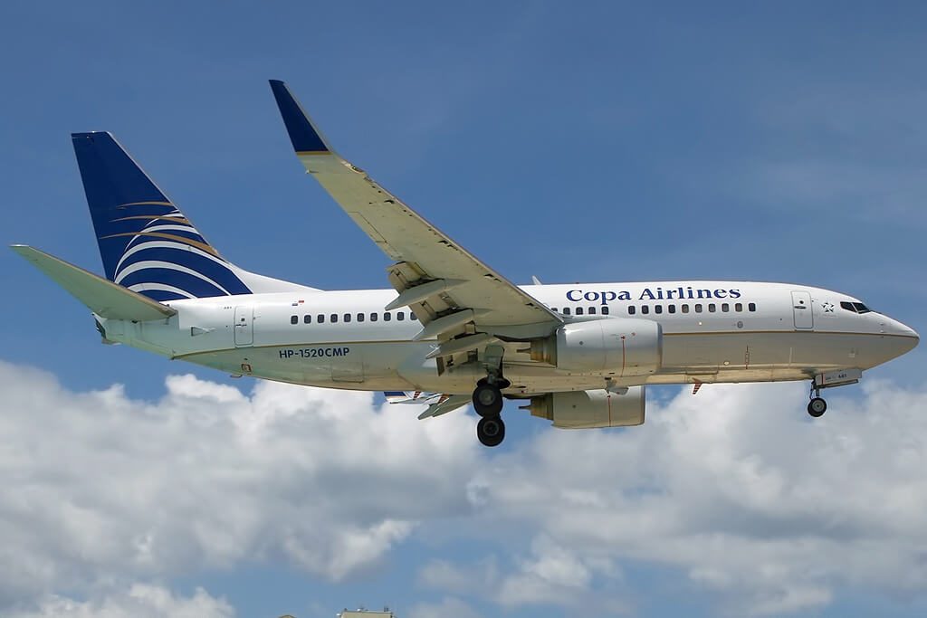 Boeing 737 7V3WL HP 1520CMP Copa Airlines at Princess Juliana Airport