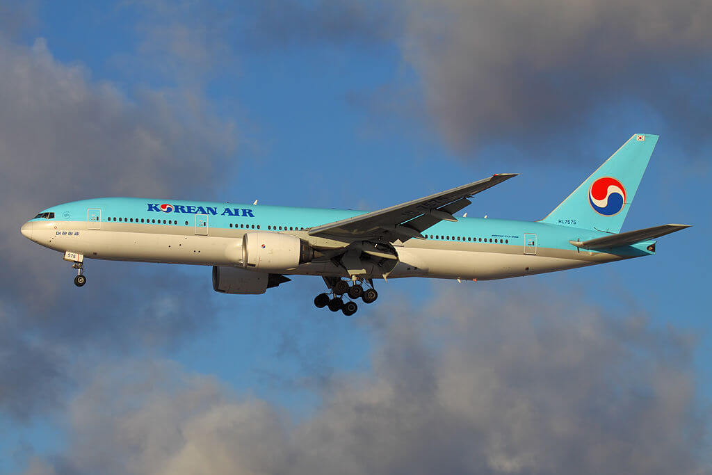 Korean Air Fleet Boeing 777200ER Details and Pictures
