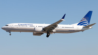 Copa Airlines Boeing 737 9 MAX HP 9903CMP