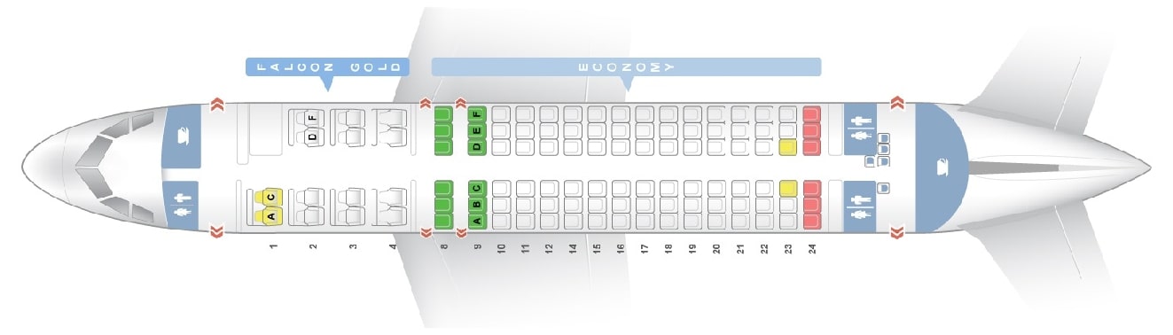 Gulf Air Fleet Airbus A320-200 Details and Pictures