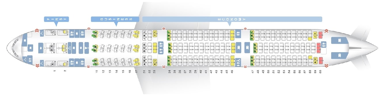 Air China Boeing 777 300Er Seat Map