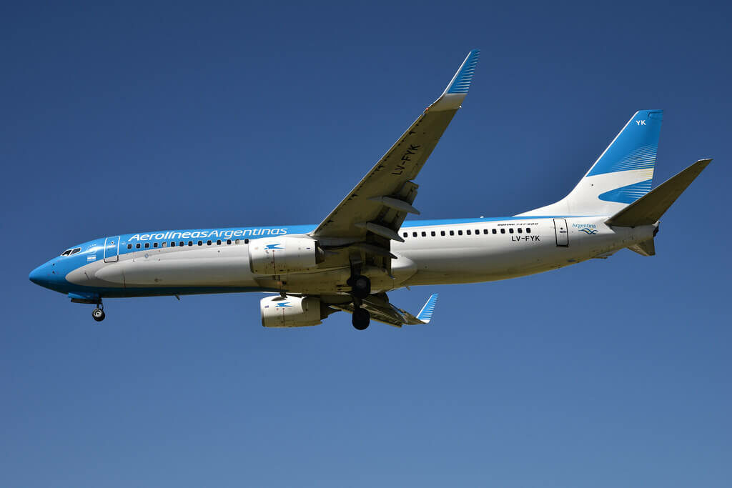 Aerolineas Argentinas Fleet Boeing 737-800 Details and Pictures