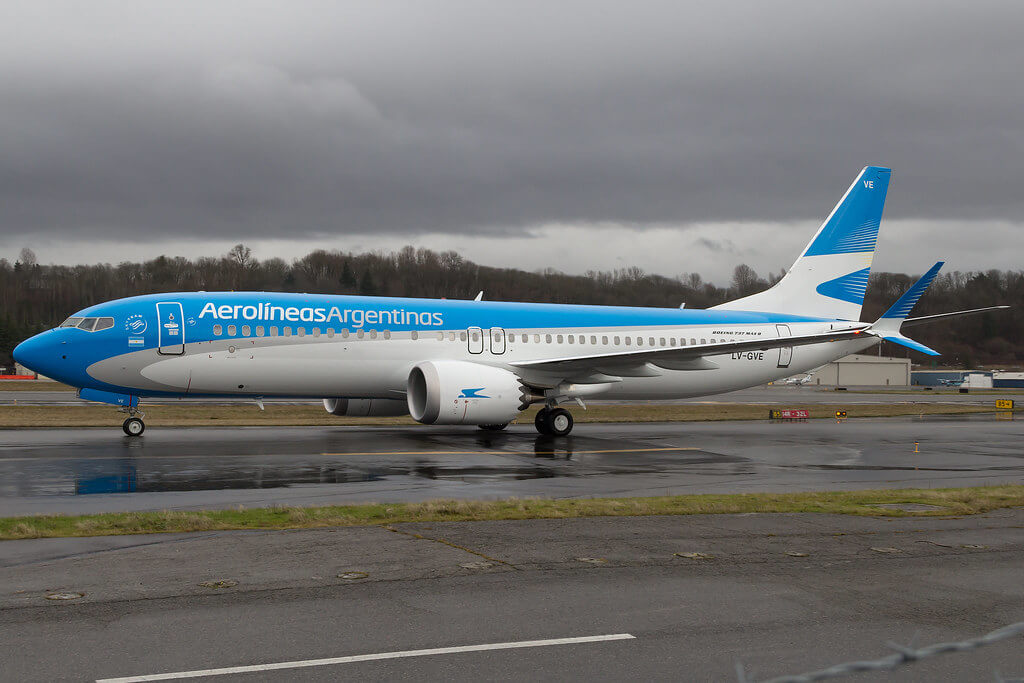 Aerolineas Argentinas Fleet Boeing 737 Max 8 Details And Pictures