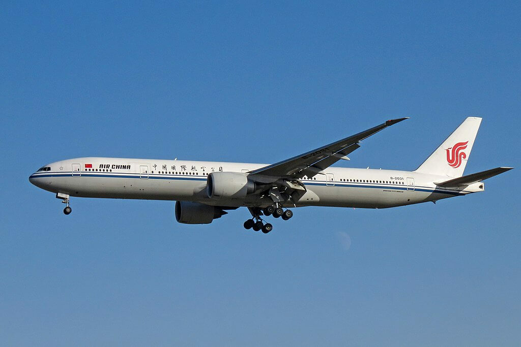 Boeing 777 39LER B 2031 Air China at Beijing Capital International Airport