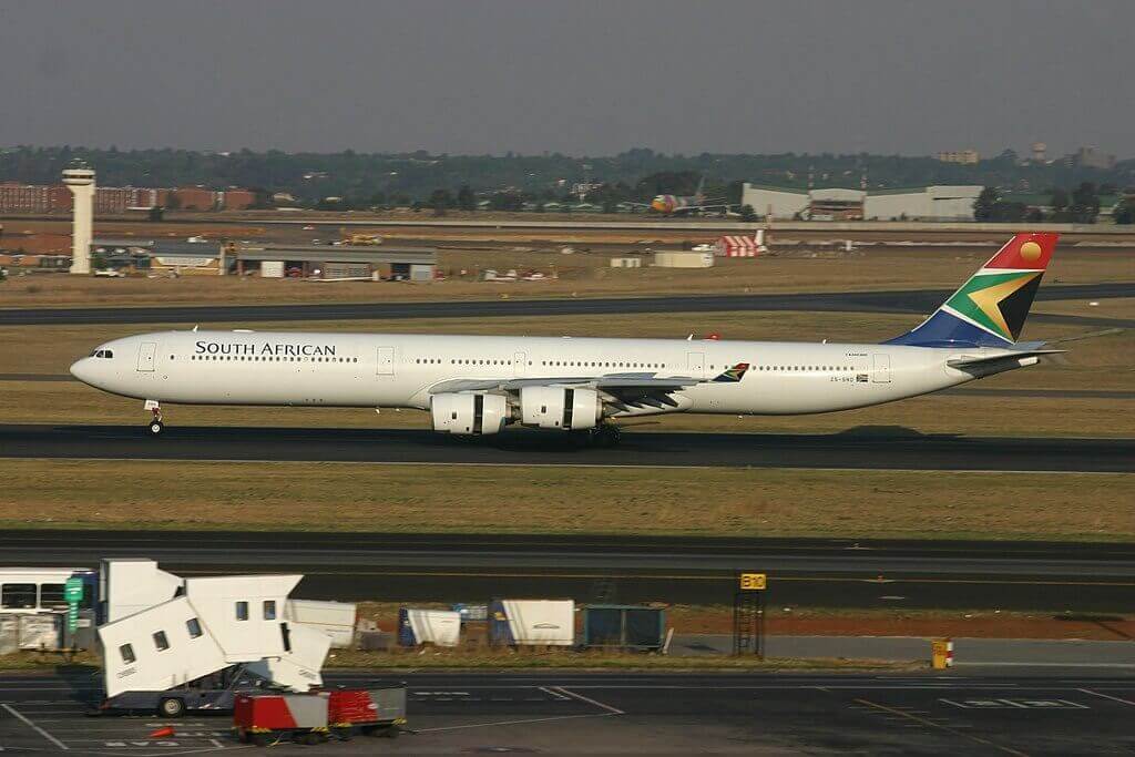 South African Airways Fleet Airbus A340-600 Details and Pictures