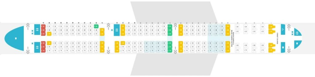 Seat Map and Seating Chart Airbus A321neo ACF American Airlines