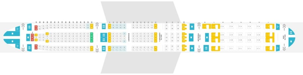 Seat Map and Seating Chart Airbus A330 900neo Delta Air Lines