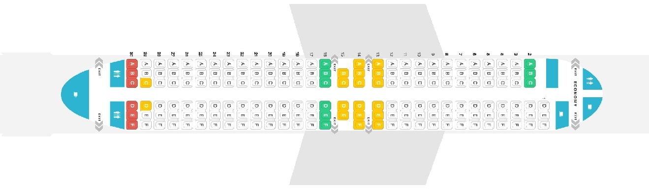 Boeing 737 Family Overview and Seat Map - Flightradars24.co.uk