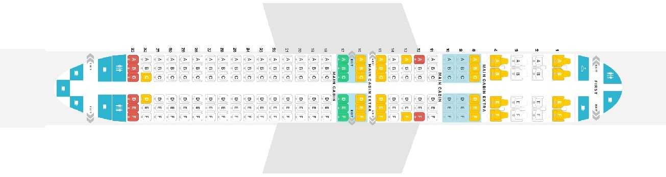 Boeing 737 800 Seating Chart American Airlines