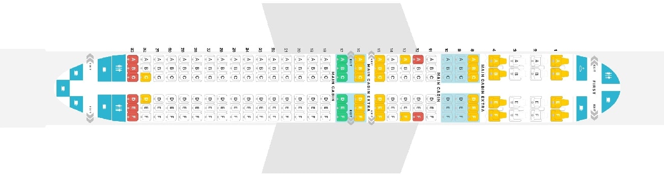 seating plan 737 max 8