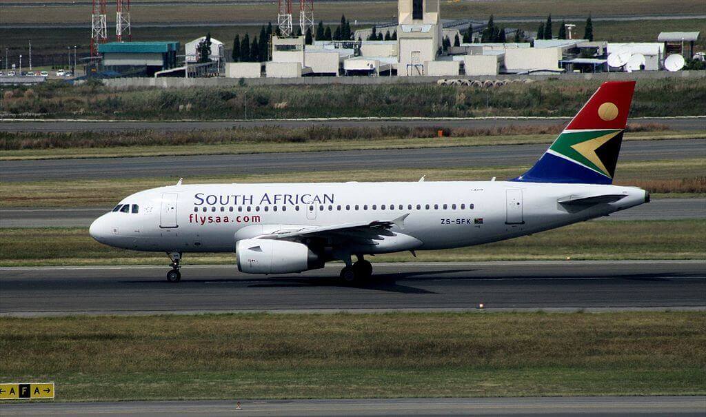 South African Airways Fleet Airbus A319-100 Details and Pictures