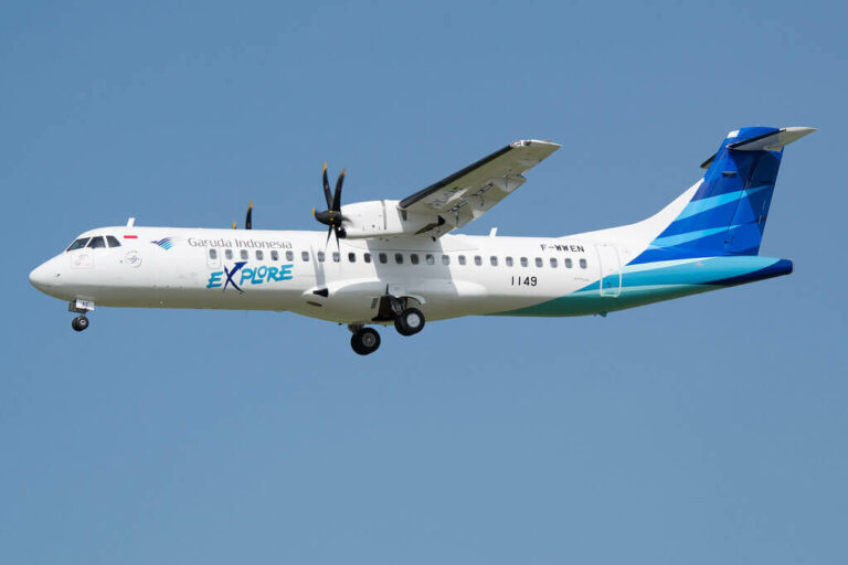 Garuda Indonesia Fleet ATR 72-600 Details and Pictures