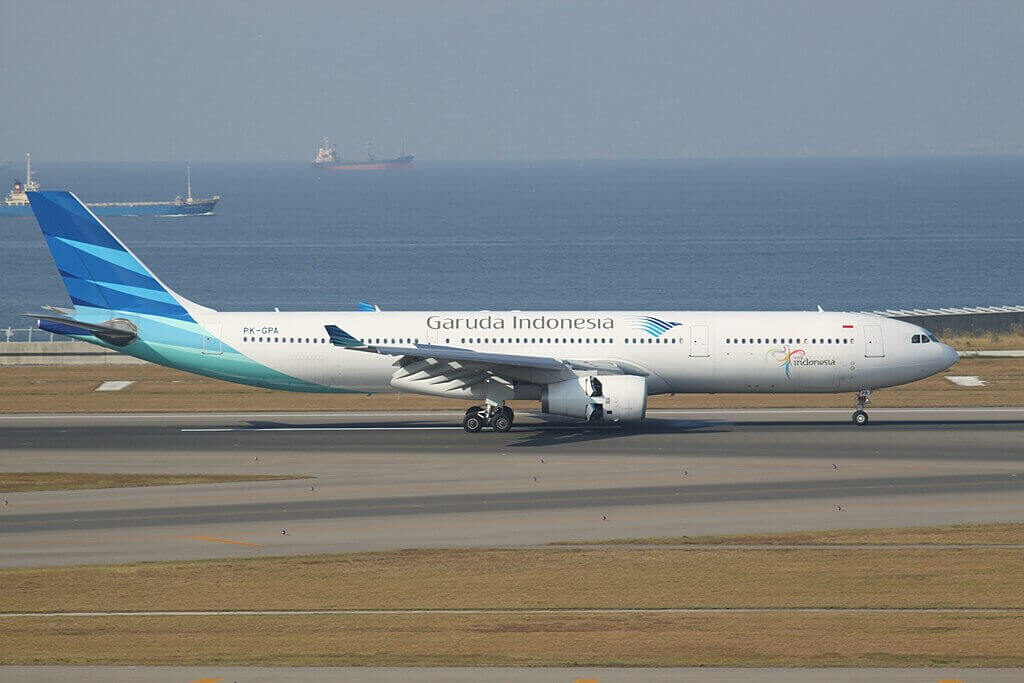 Garuda Indonesia PK GPA Airbus A330 341 at Nagoya Chūbu Centrair International