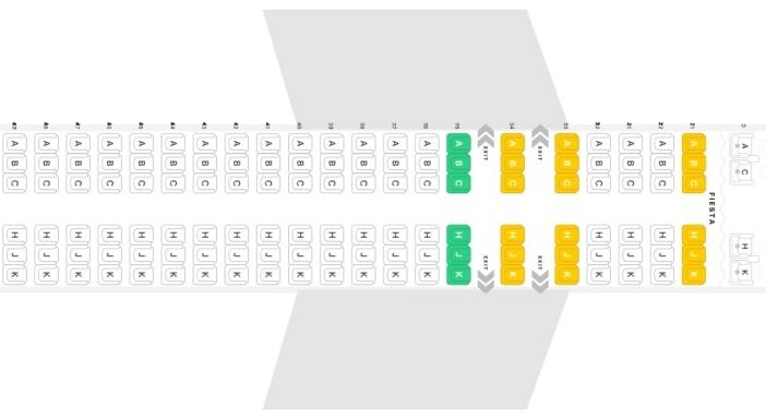 Philippine Airlines A350 Seat Map 8555