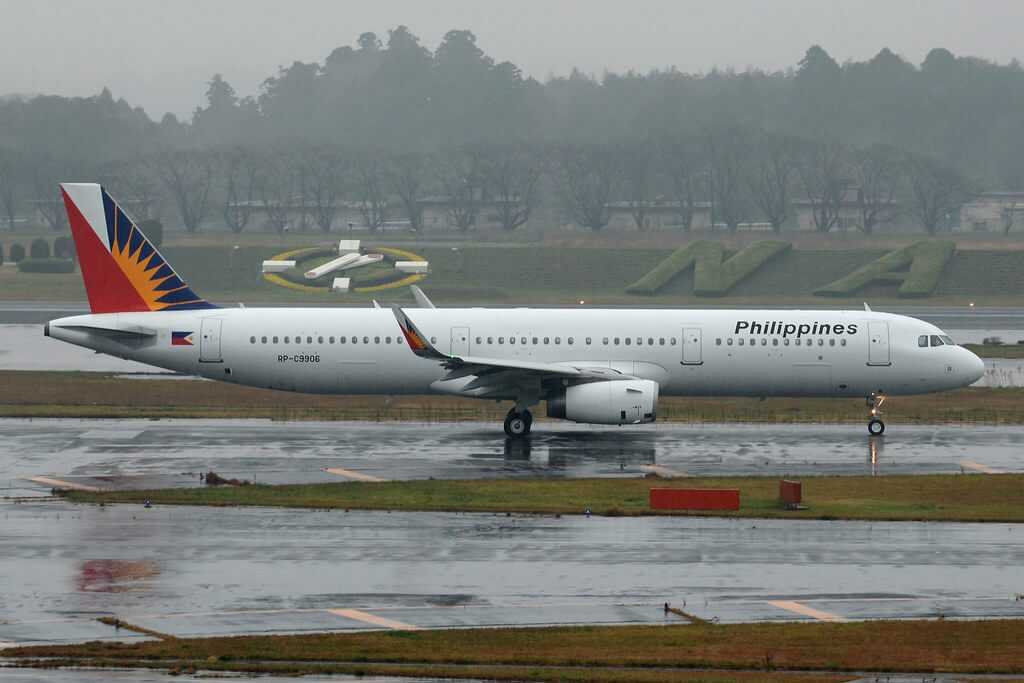 PAL Philippine Airlines RP C9906 Airbus A321 231WL at Narita Airport