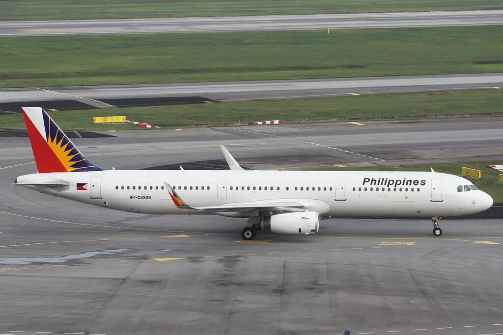 PAL Philippine Airlines RP C9909 Airbus A321 231WL