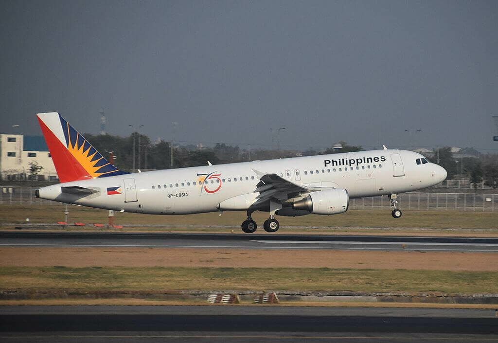 RP C8614 Airbus A320 214 Philippine Airlines at Suvarnabhumi International Airport