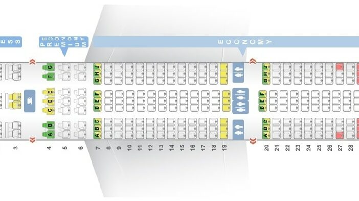 Boeing Seating Chart