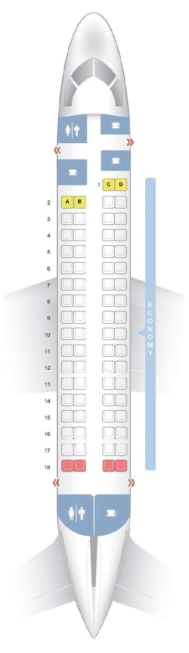 Embraer Erj 175 Seating Chart
