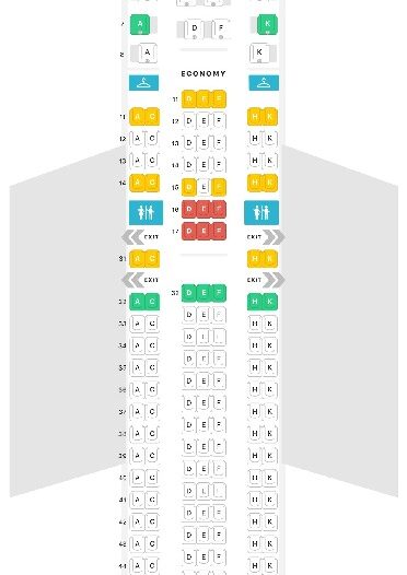 Delta Boeing 767 300 Seating Map