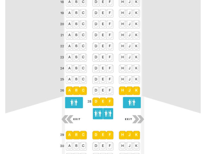 Royal Air Maroc 787 9 Seat Map