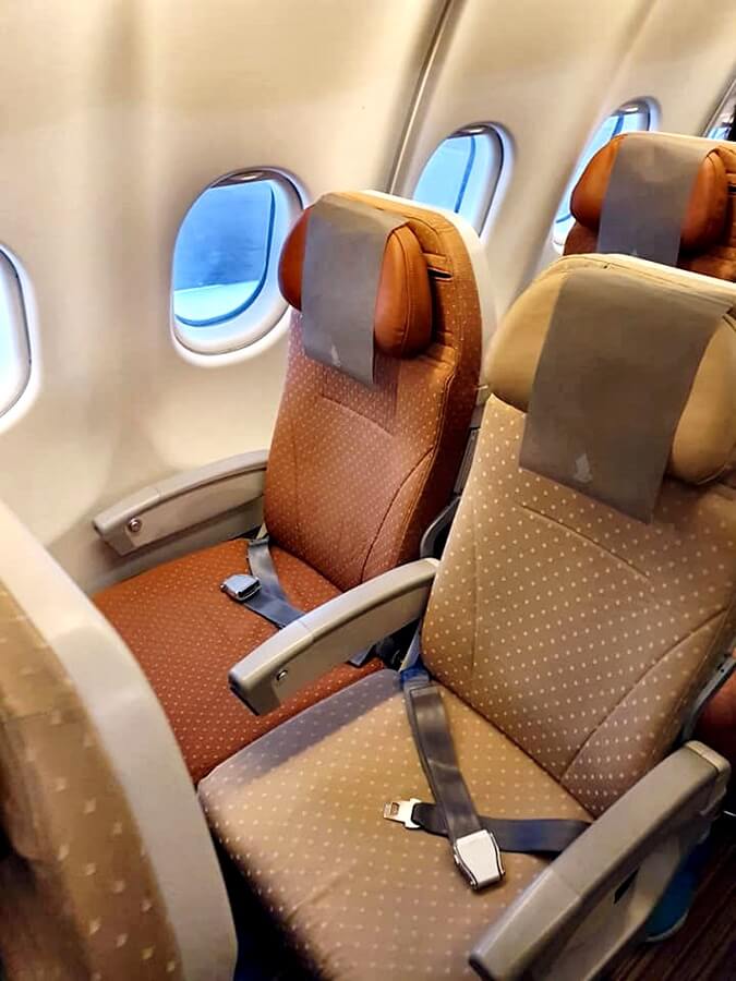 Singapore Airlines Airbus A330 300 economy class seats