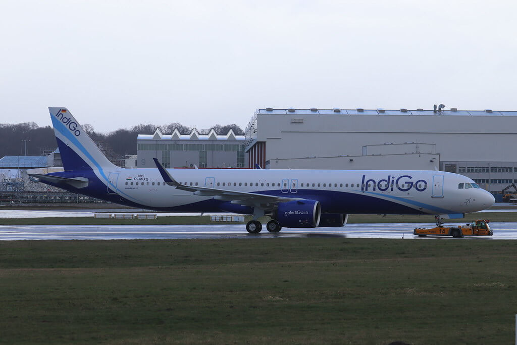 Airbus A321neo IndiGo VT IUB