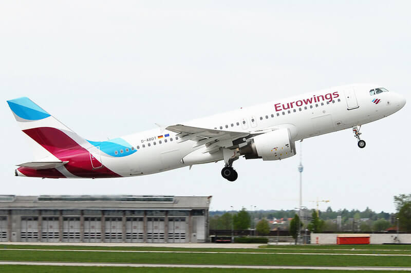Eurowings D ABDT Airbus A320 214