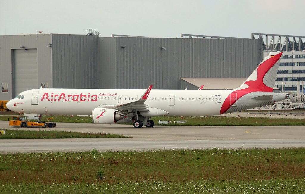 Air Arabia D AVXG A6 ATC MSN 8897 Airbus A321 251NX at Hamburg Finkenwerder