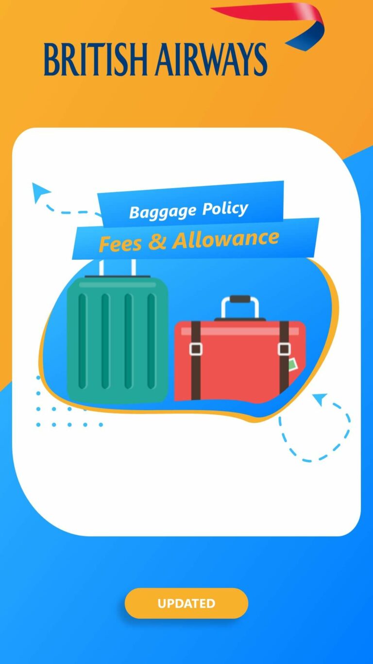 British airways baggage buy online