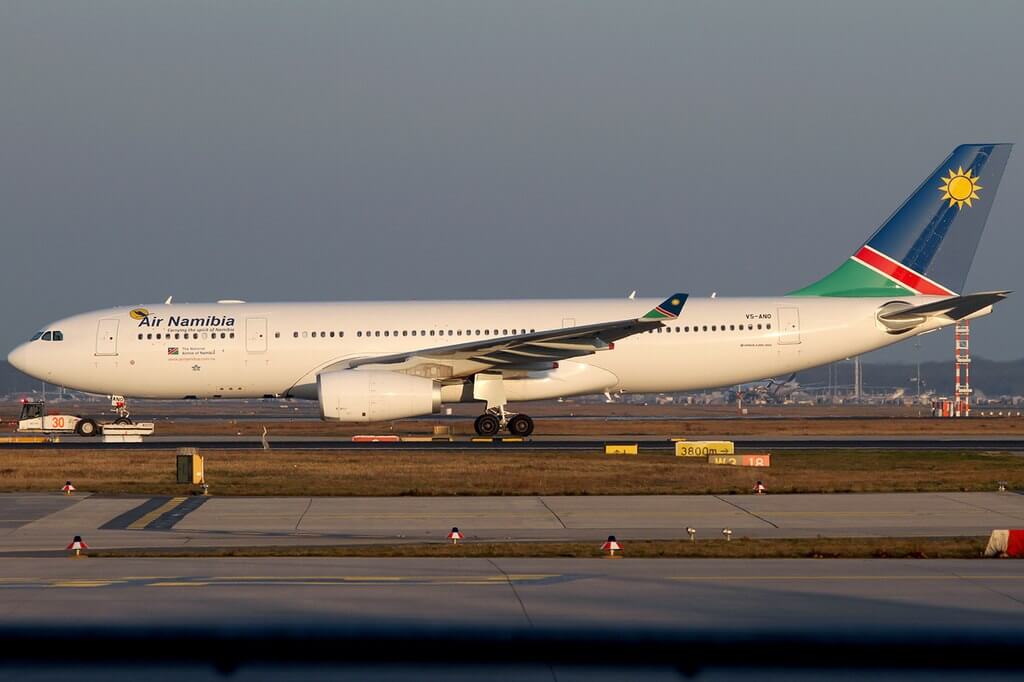 Air Namibia Airbus A330 243 V5 ANO at Frankfurt Airport