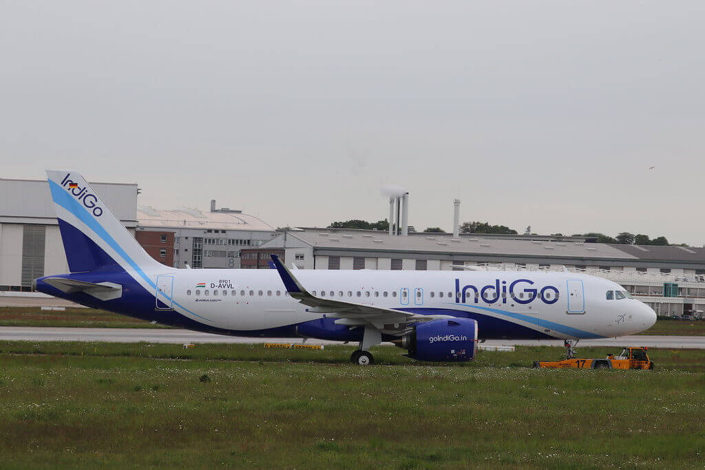 Airbus A320neo IndiGo VT IZY