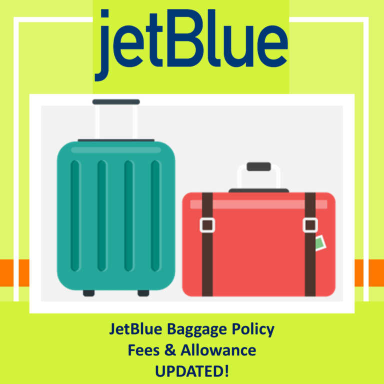 JetBlue Baggage Policy Fees Allowances