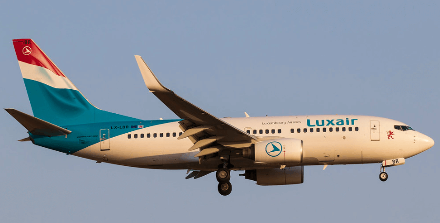 Luxair LX LBR Boeing 737 700 at PMI Airport