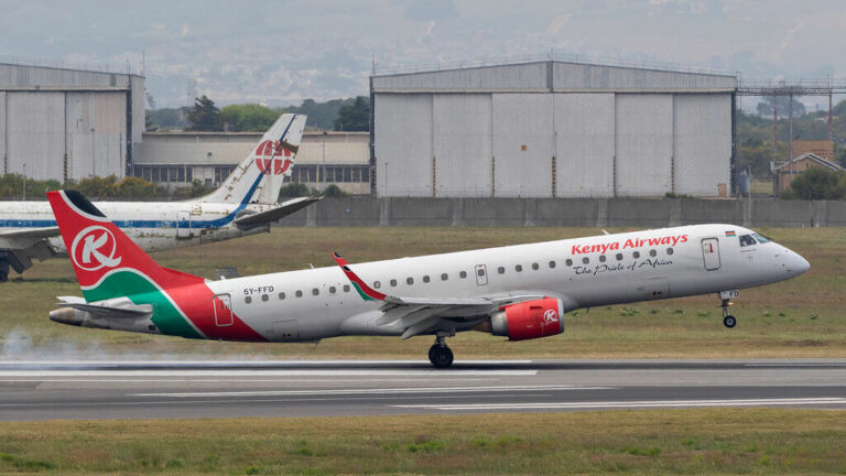 Kenya Airways Fleet Embraer E190 Details And Pictures