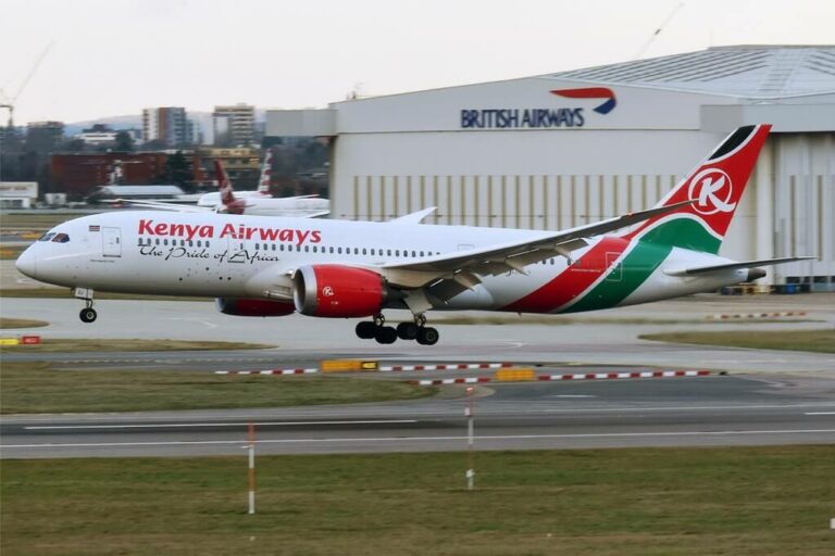 Kenya Airways Fleet Boeing 7878 Dreamliner Details and Pictures