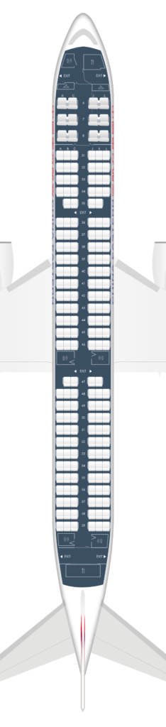 Seat Map and Seating Chart China Eastern Airbus A321 200 Layout 182 Seats