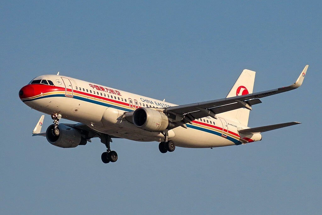 B 1865 Airbus A320 200 of China Eastern Airlines at Beijing Capital International Airport