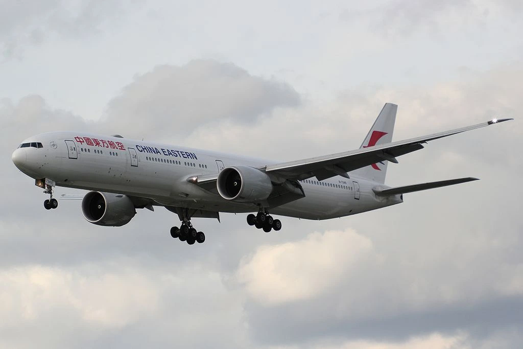 Boeing 777 300ER B 7349 China Eastern Airlines at London Heathrow Airport