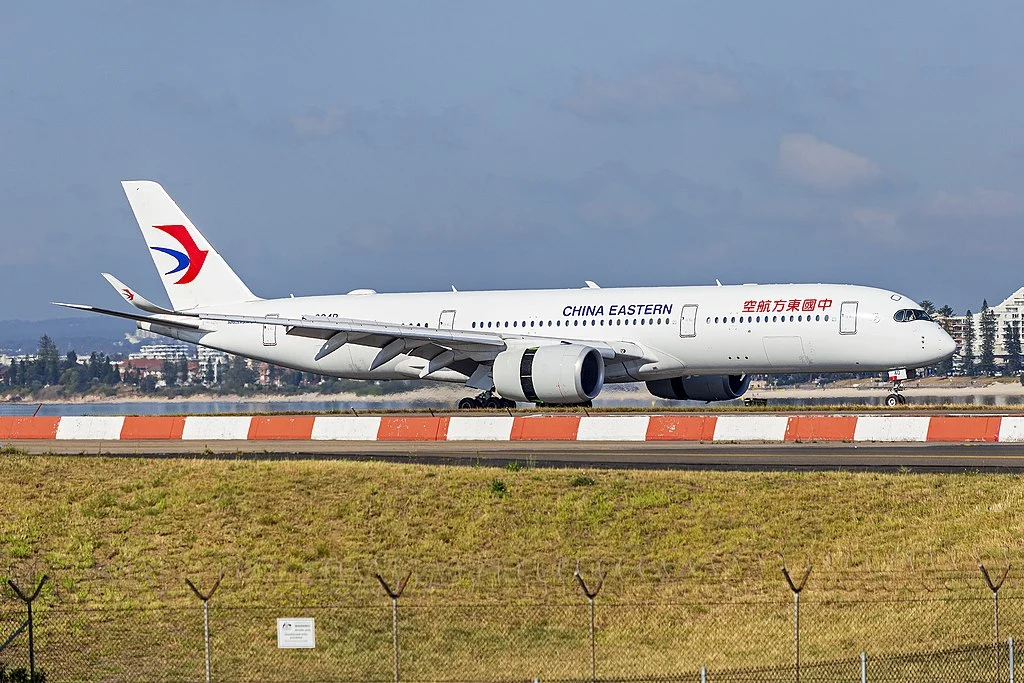 China Eastern Airlines B 304D Airbus A350 941 at Sydney Airport
