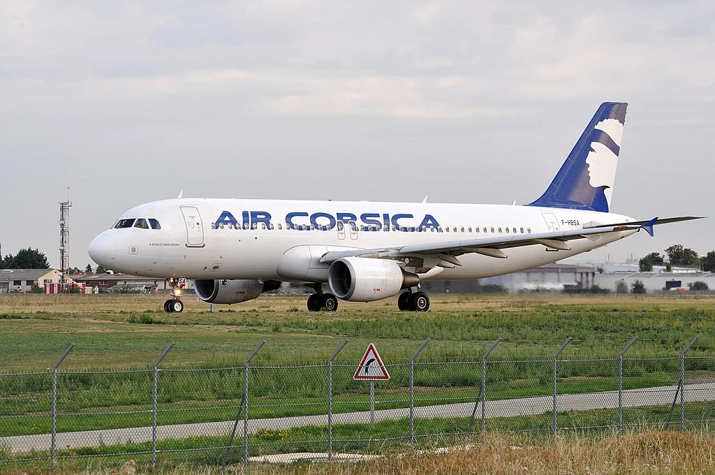 Air Corsica Airbus A320 216 F HBSA at Paris Orly Airport